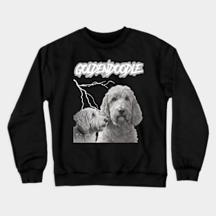 Golden Retriever Heavy Metal Dog Lover Crewneck Sweatshirt